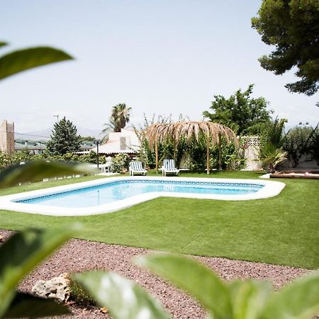 Gran chalet familiar con piscina privada y bbq Alicante Exterior foto